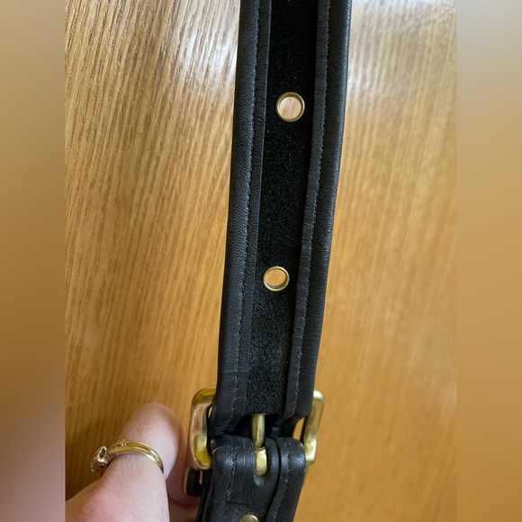 Vintage Coach 9951 Patricia's Legacy Crossbody Handbag in Black - Picture 10 of 14